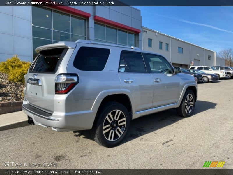 Classic Silver Metallic / Black 2021 Toyota 4Runner Limited 4x4