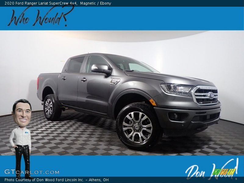 Magnetic / Ebony 2020 Ford Ranger Lariat SuperCrew 4x4
