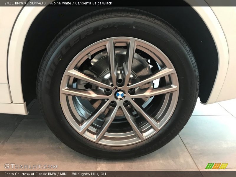 Alpine White / Canberra Beige/Black 2021 BMW X3 xDrive30i