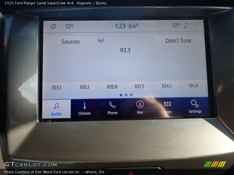 Magnetic / Ebony 2020 Ford Ranger Lariat SuperCrew 4x4