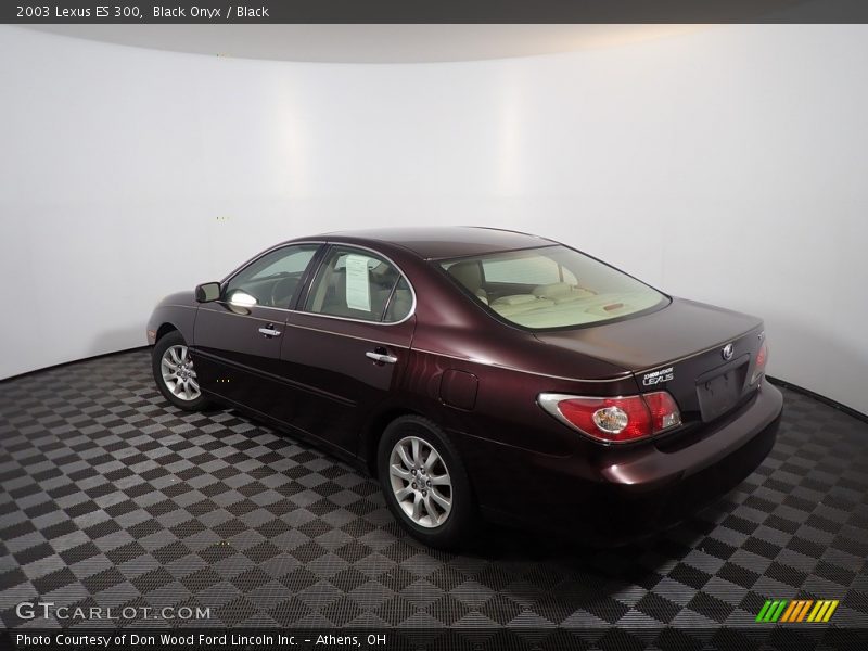 Black Onyx / Black 2003 Lexus ES 300