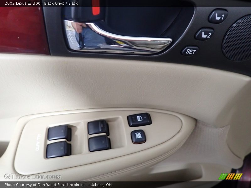 Black Onyx / Black 2003 Lexus ES 300