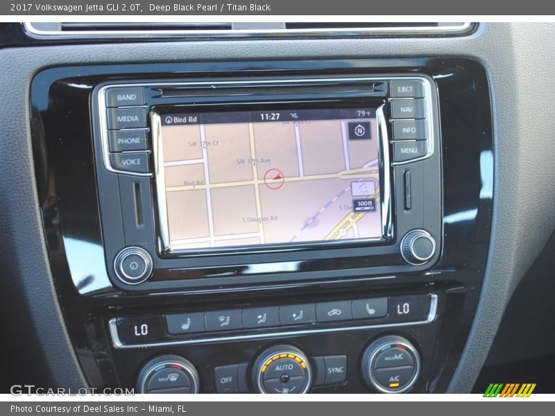 Navigation of 2017 Jetta GLI 2.0T