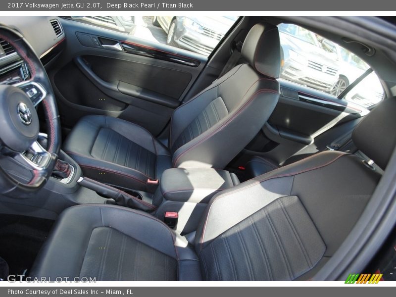 Deep Black Pearl / Titan Black 2017 Volkswagen Jetta GLI 2.0T