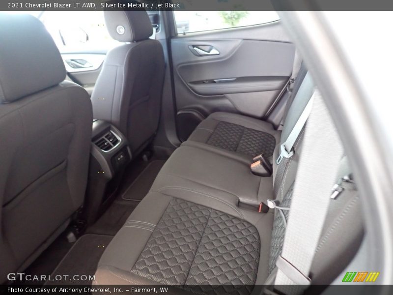Silver Ice Metallic / Jet Black 2021 Chevrolet Blazer LT AWD