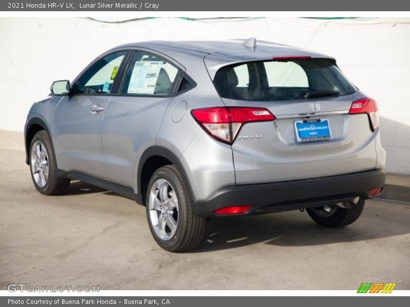 Lunar Silver Metallic / Gray 2021 Honda HR-V LX