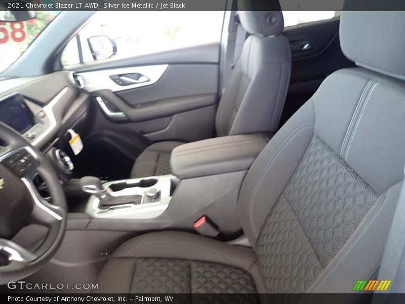 Silver Ice Metallic / Jet Black 2021 Chevrolet Blazer LT AWD