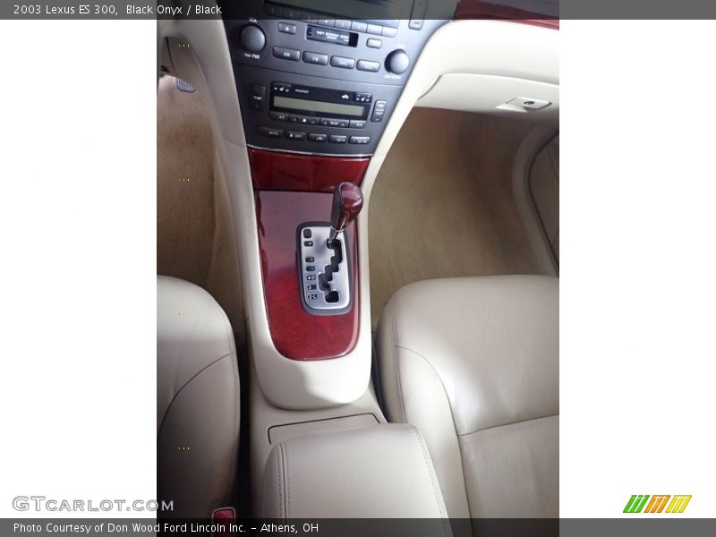 Black Onyx / Black 2003 Lexus ES 300