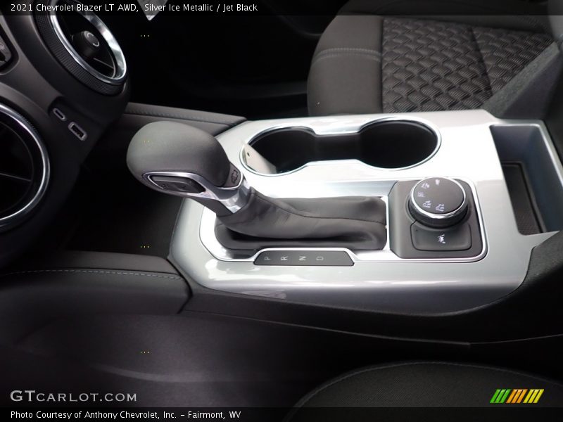 Silver Ice Metallic / Jet Black 2021 Chevrolet Blazer LT AWD