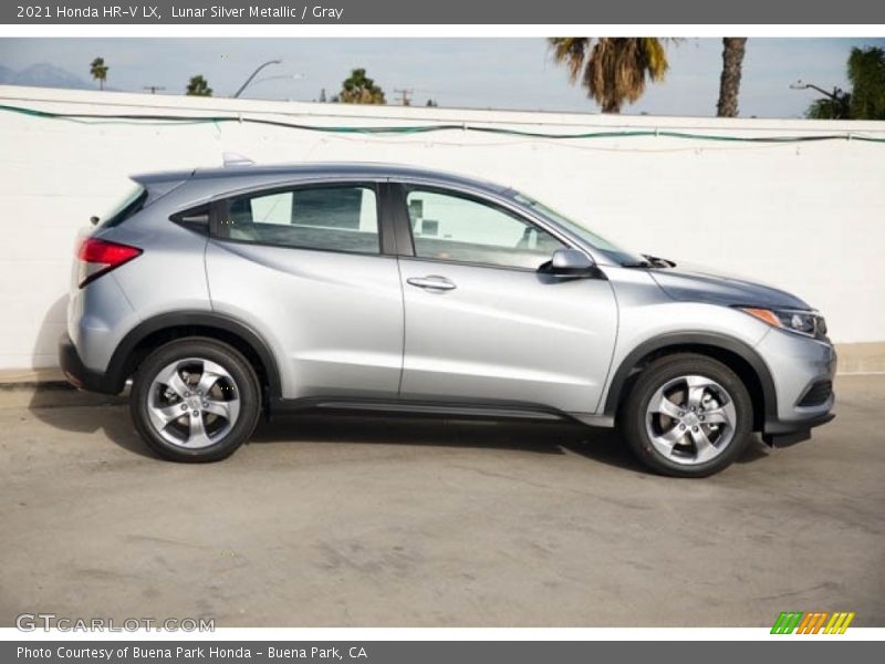 Lunar Silver Metallic / Gray 2021 Honda HR-V LX