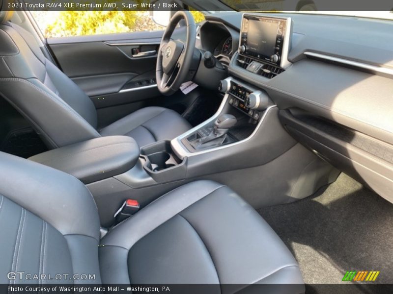 Super White / Black 2021 Toyota RAV4 XLE Premium AWD