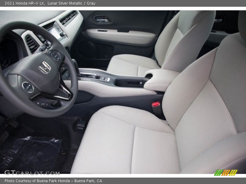 Lunar Silver Metallic / Gray 2021 Honda HR-V LX