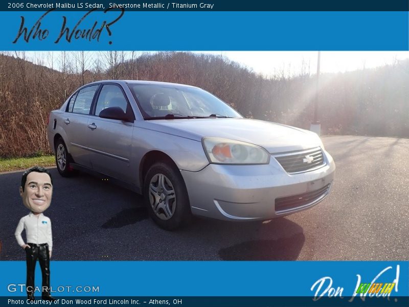 Silverstone Metallic / Titanium Gray 2006 Chevrolet Malibu LS Sedan