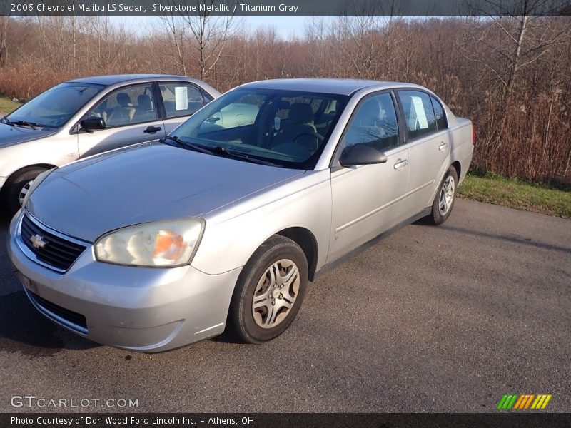 Silverstone Metallic / Titanium Gray 2006 Chevrolet Malibu LS Sedan