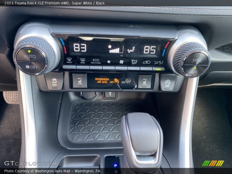Controls of 2021 RAV4 XLE Premium AWD
