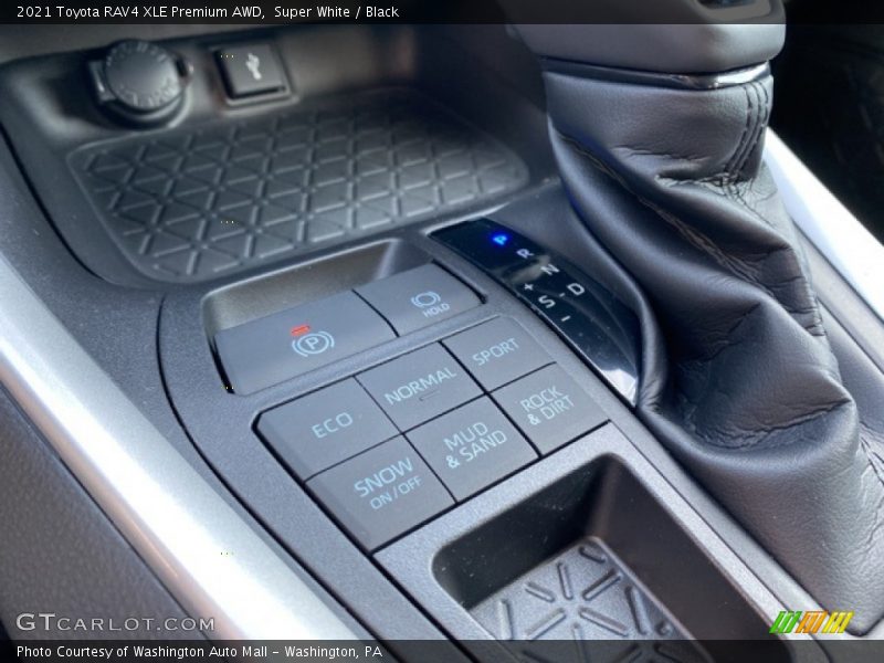 Controls of 2021 RAV4 XLE Premium AWD