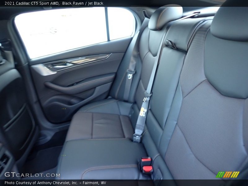 Rear Seat of 2021 CT5 Sport AWD