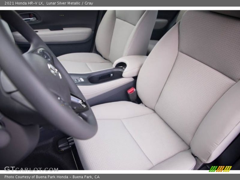 Lunar Silver Metallic / Gray 2021 Honda HR-V LX