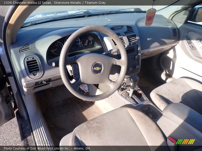 Silverstone Metallic / Titanium Gray 2006 Chevrolet Malibu LS Sedan