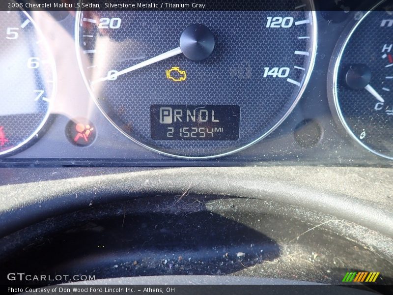 Silverstone Metallic / Titanium Gray 2006 Chevrolet Malibu LS Sedan
