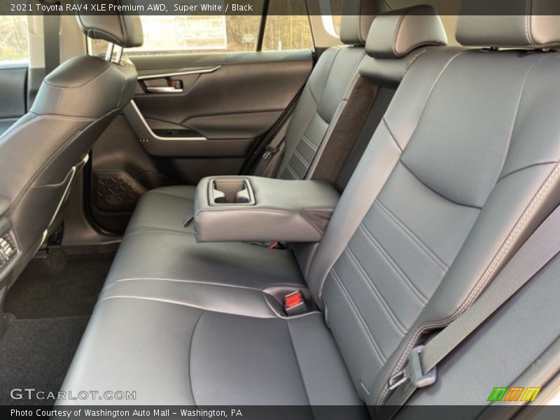 Rear Seat of 2021 RAV4 XLE Premium AWD