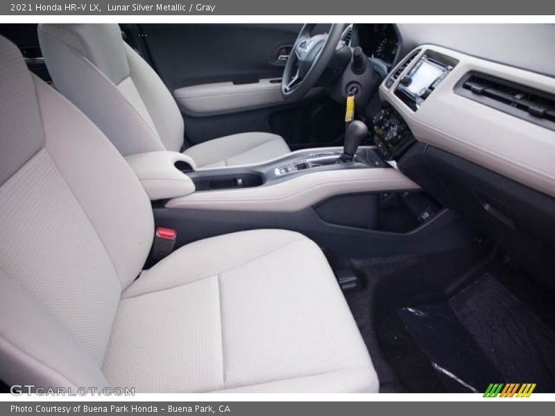 Lunar Silver Metallic / Gray 2021 Honda HR-V LX