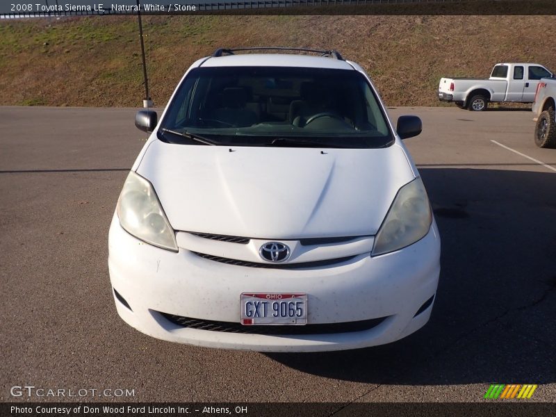 Natural White / Stone 2008 Toyota Sienna LE