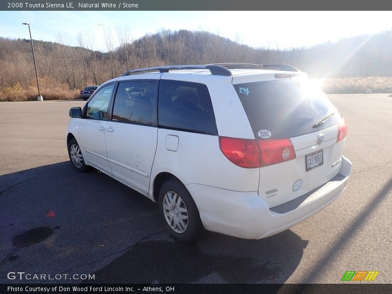Natural White / Stone 2008 Toyota Sienna LE