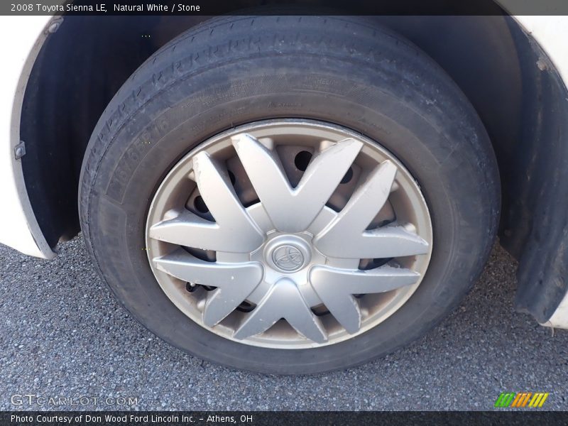 Natural White / Stone 2008 Toyota Sienna LE