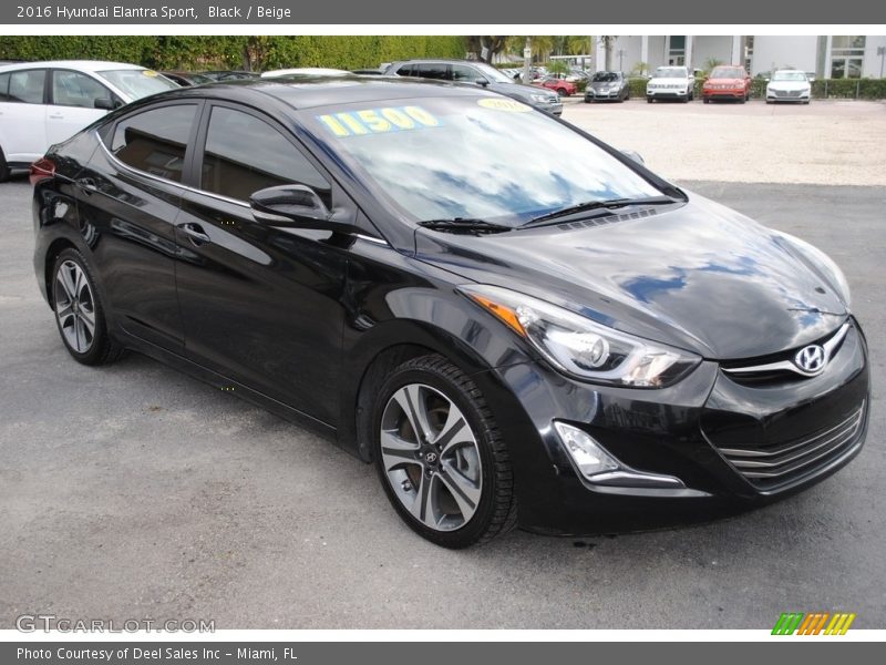 Front 3/4 View of 2016 Elantra Sport