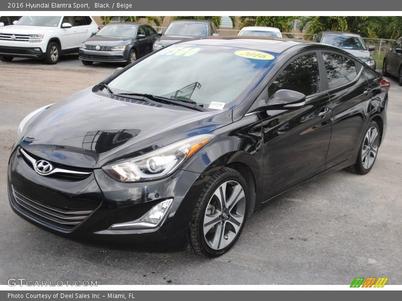  2016 Elantra Sport Black