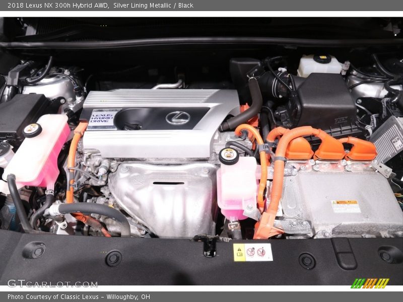  2018 NX 300h Hybrid AWD Engine - 2.5 Liter DOHC 16-Valve VVT-i 4 Cylinder Gasoline/Electric Hybrid