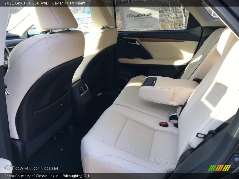 Caviar / Parchment 2021 Lexus RX 350 AWD