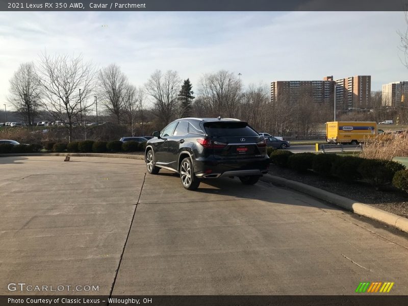 Caviar / Parchment 2021 Lexus RX 350 AWD