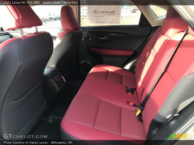 Atomic Silver / Rioja Red 2021 Lexus NX 300 AWD