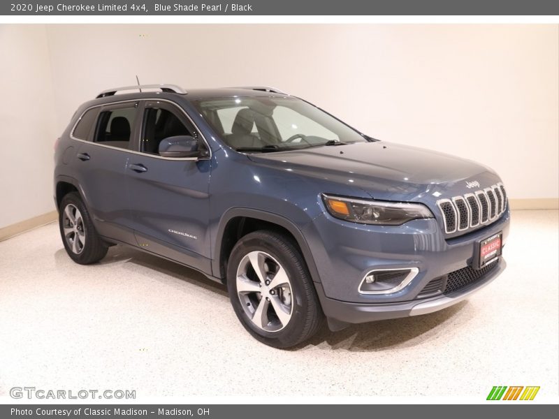 Blue Shade Pearl / Black 2020 Jeep Cherokee Limited 4x4