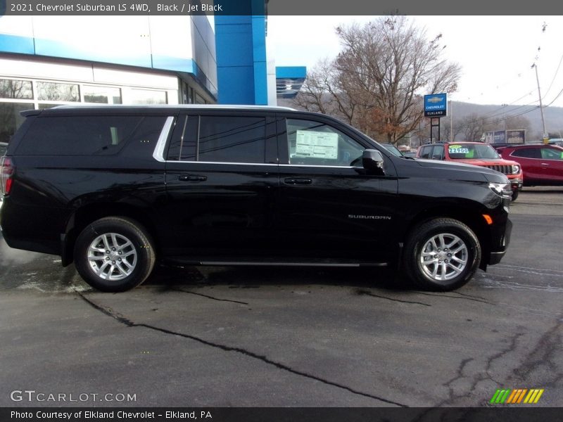 Black / Jet Black 2021 Chevrolet Suburban LS 4WD