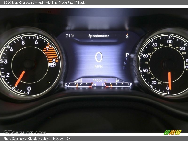 Blue Shade Pearl / Black 2020 Jeep Cherokee Limited 4x4