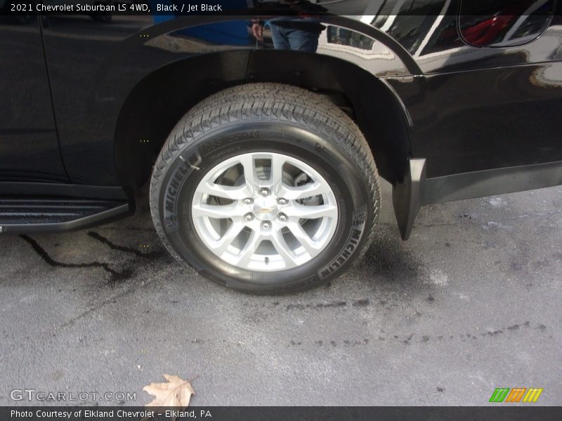 Black / Jet Black 2021 Chevrolet Suburban LS 4WD
