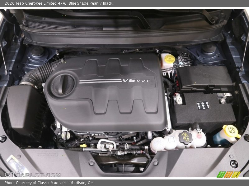 Blue Shade Pearl / Black 2020 Jeep Cherokee Limited 4x4