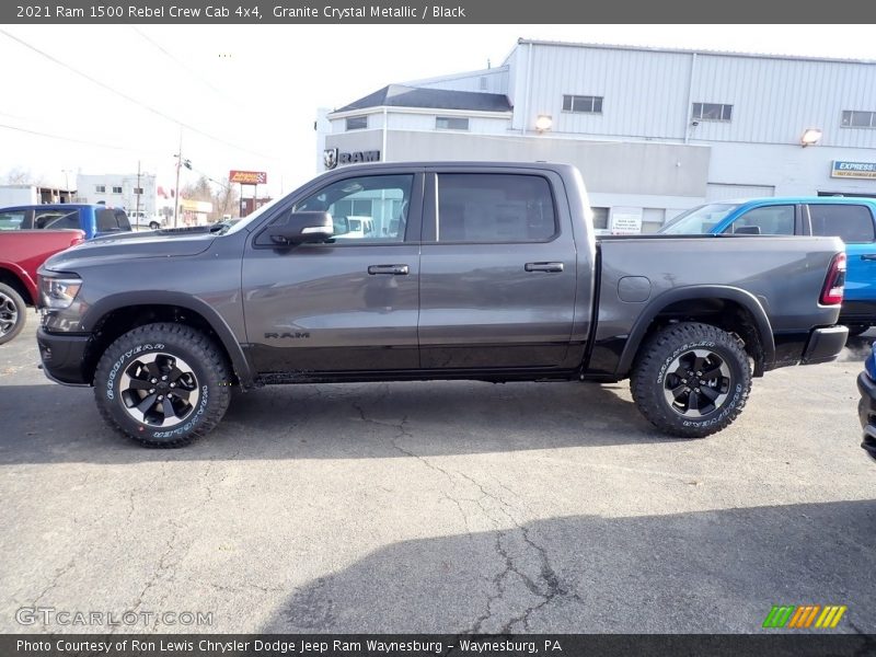  2021 1500 Rebel Crew Cab 4x4 Granite Crystal Metallic