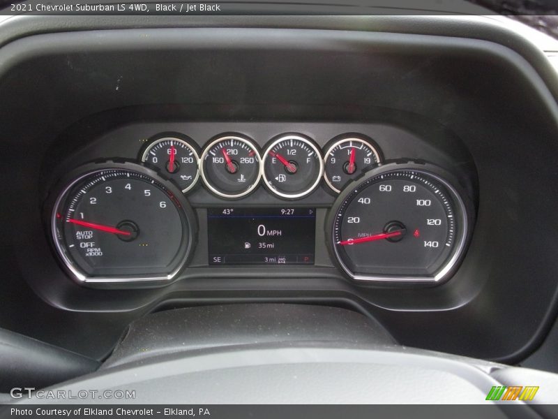 Black / Jet Black 2021 Chevrolet Suburban LS 4WD