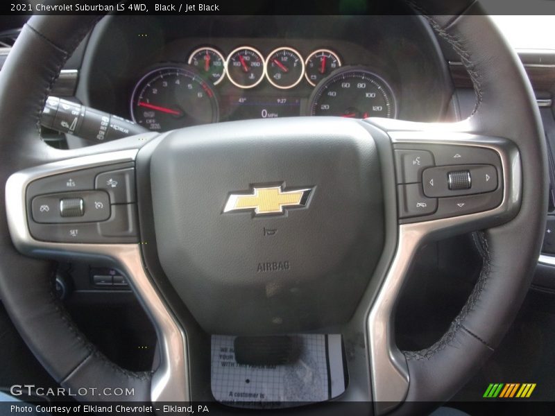 Black / Jet Black 2021 Chevrolet Suburban LS 4WD