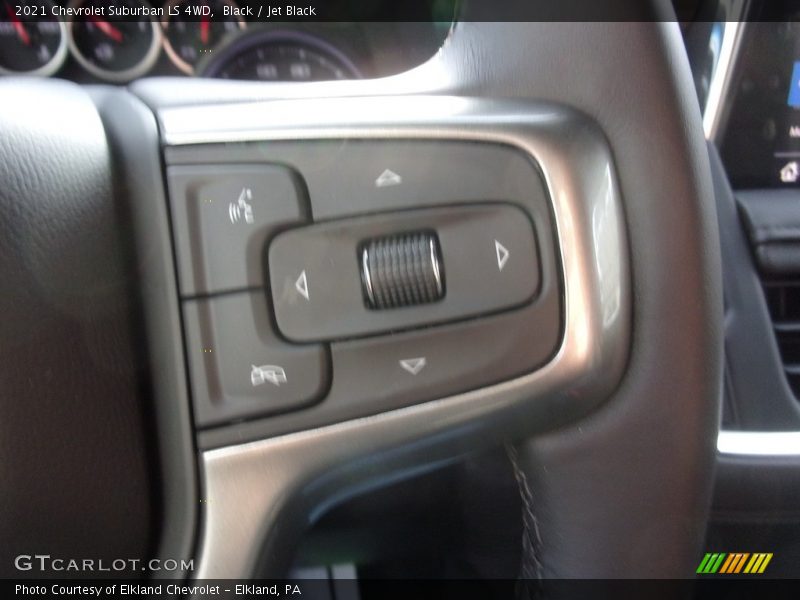 Black / Jet Black 2021 Chevrolet Suburban LS 4WD