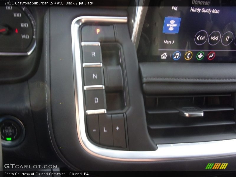 Black / Jet Black 2021 Chevrolet Suburban LS 4WD