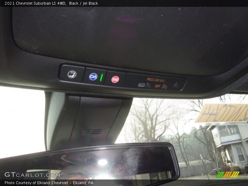 Black / Jet Black 2021 Chevrolet Suburban LS 4WD