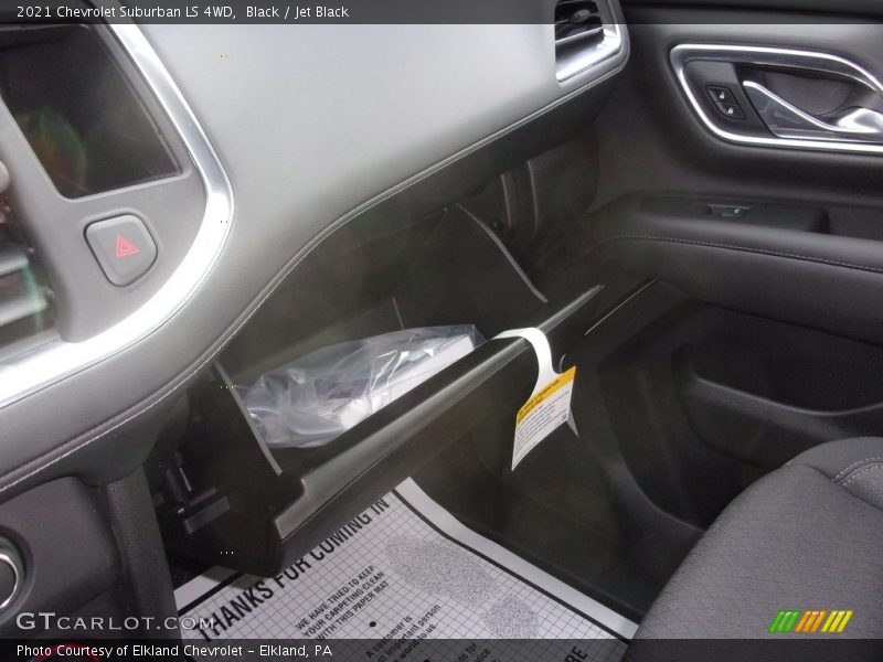 Black / Jet Black 2021 Chevrolet Suburban LS 4WD