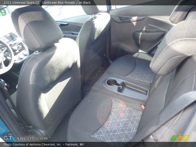 Caribbean Blue Metallic / Jet Black 2021 Chevrolet Spark LT