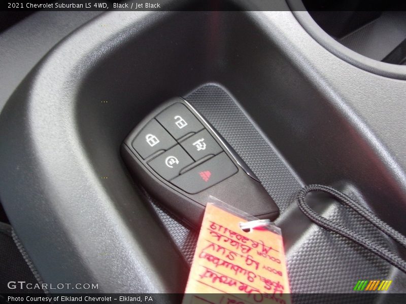 Black / Jet Black 2021 Chevrolet Suburban LS 4WD