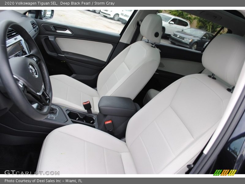 Front Seat of 2020 Tiguan SEL